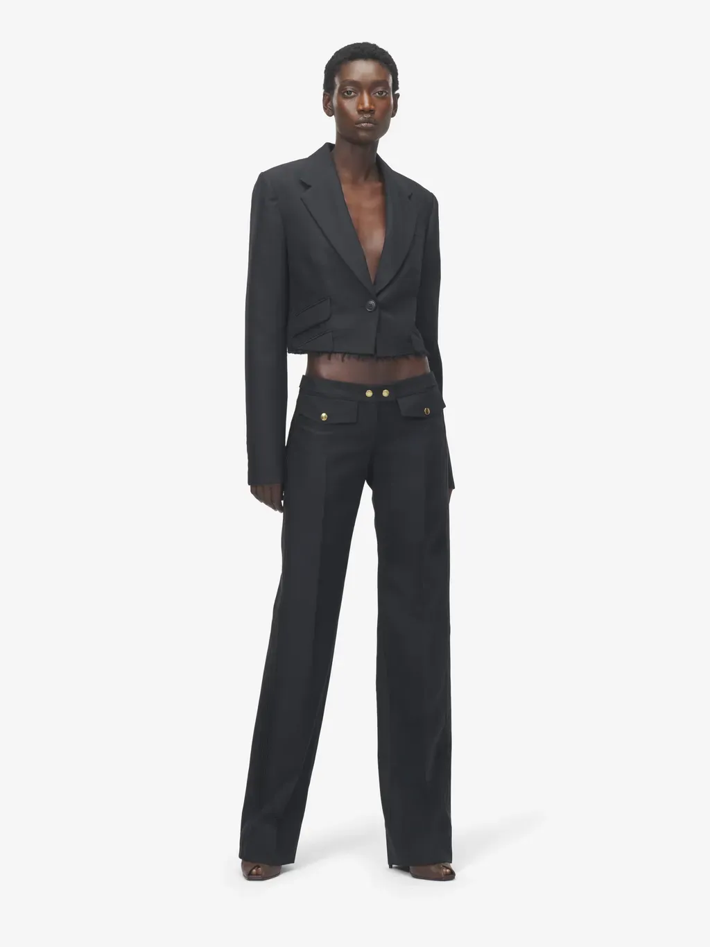 Straight Leg Trousers