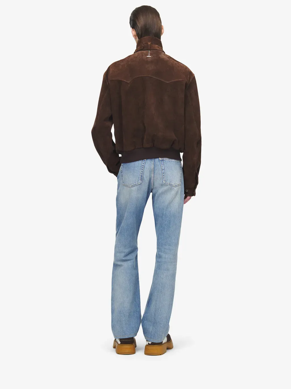 Suede Blouson