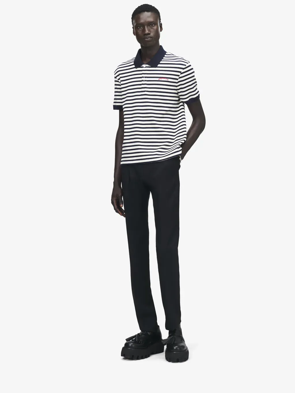 Striped Polo Shirt