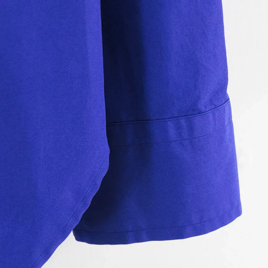 Alan Shirts Puple Blue