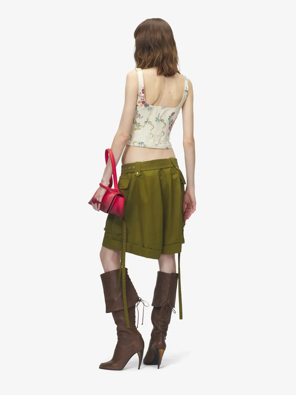 Summer Floral Corset Top