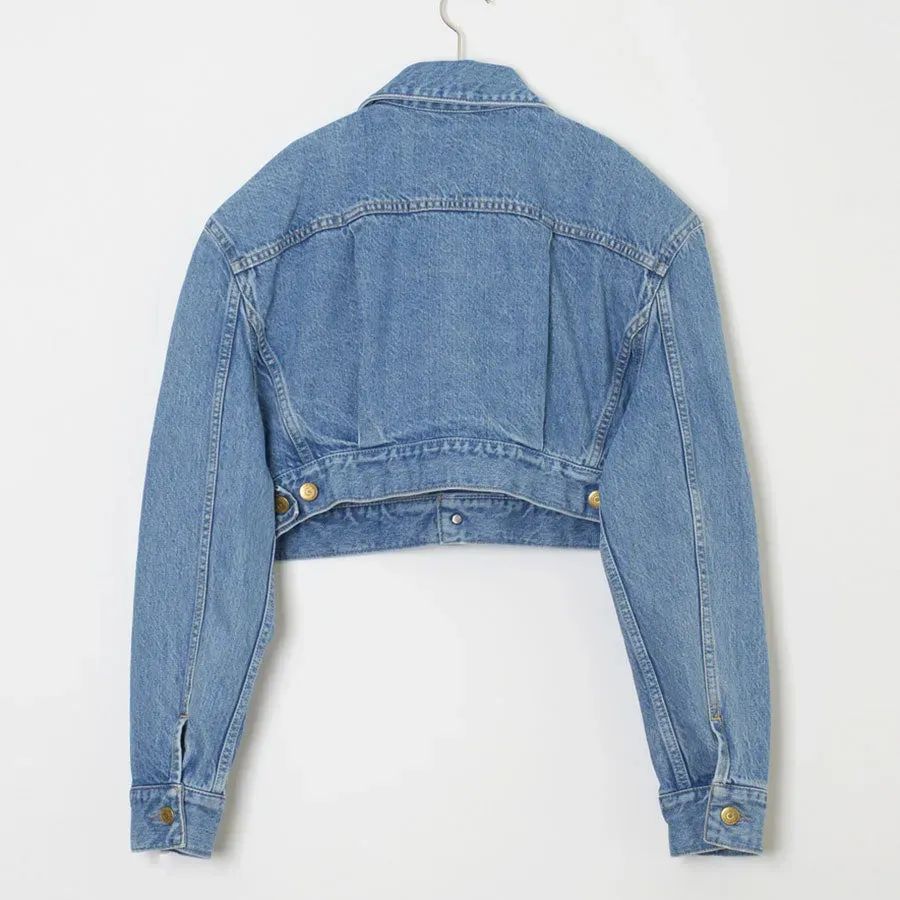 Cropped Denim Jacket