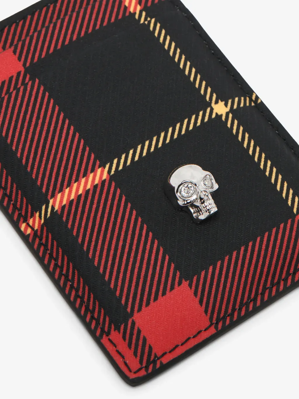 Tartan Magnetic Card Holder