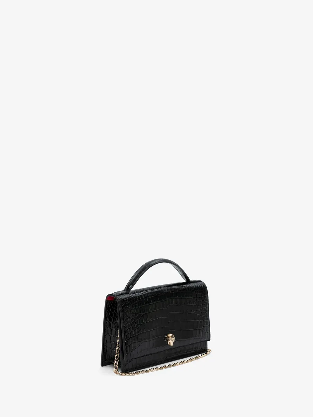 Top Handle Skull Bag