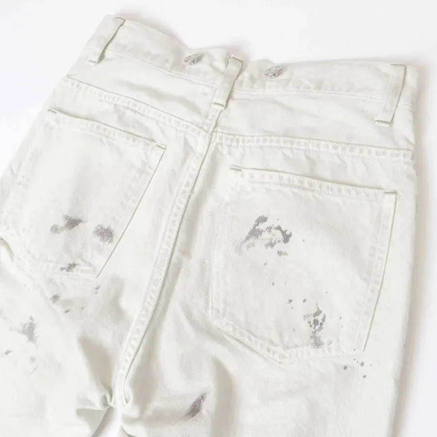 Paint Denim Two-Piece Suspender Pants