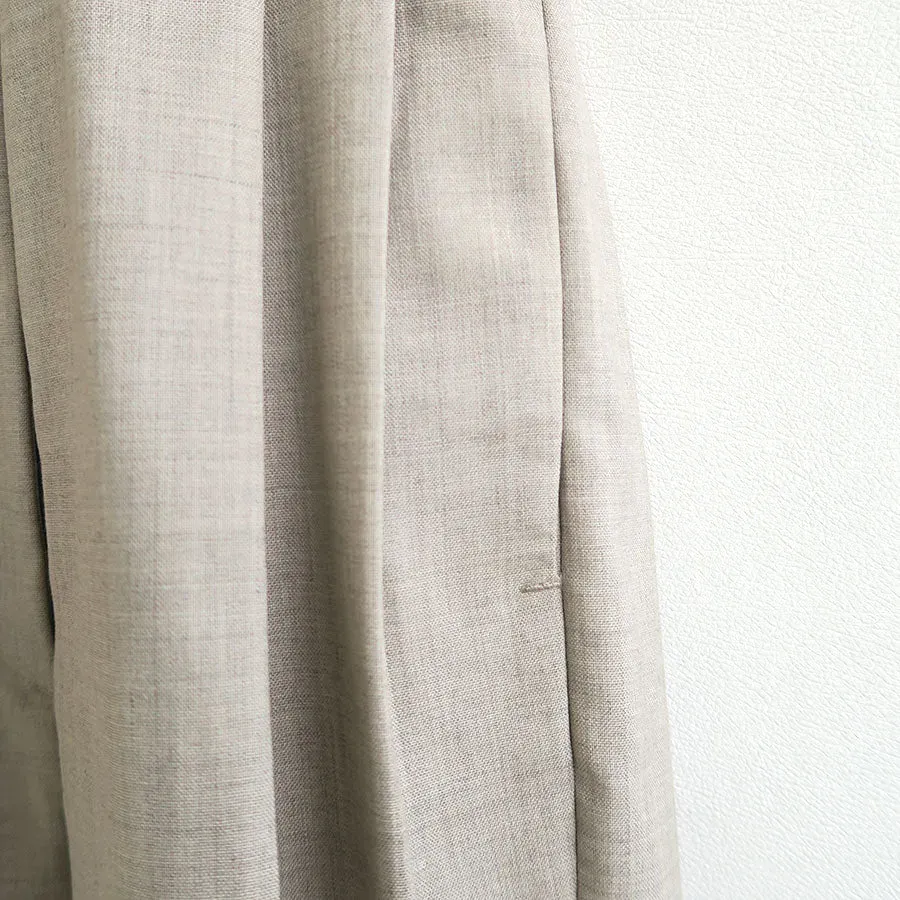Suspender Tuck Pants