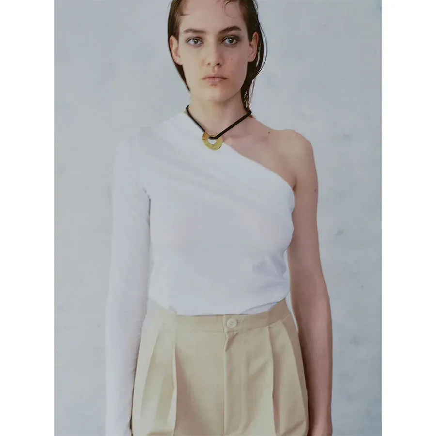 High-Waisted Wide Pant