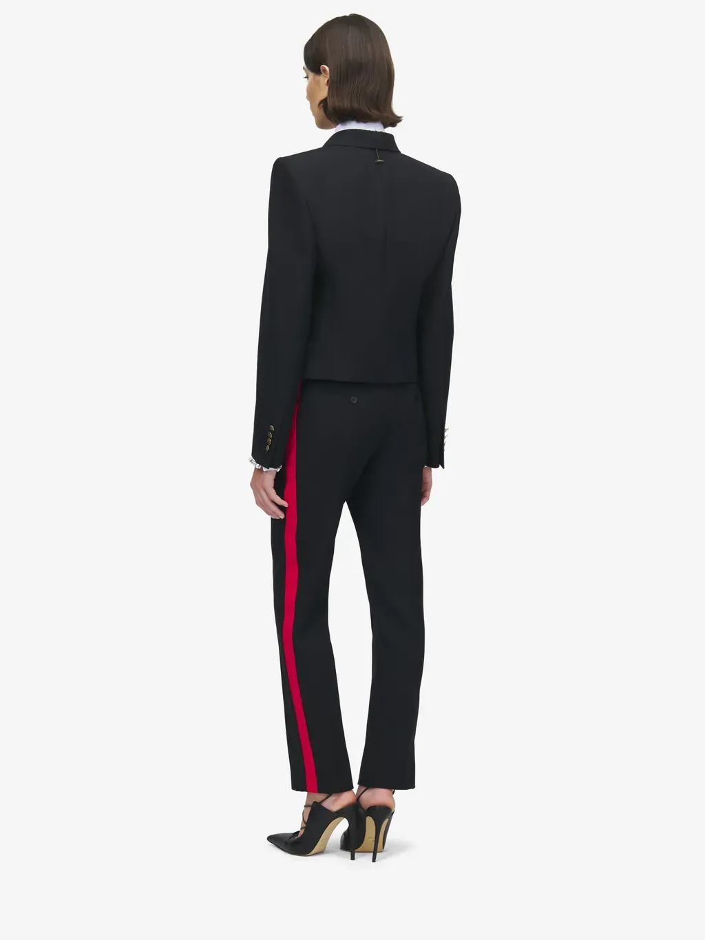 Uniform Double-Breasted Jacket