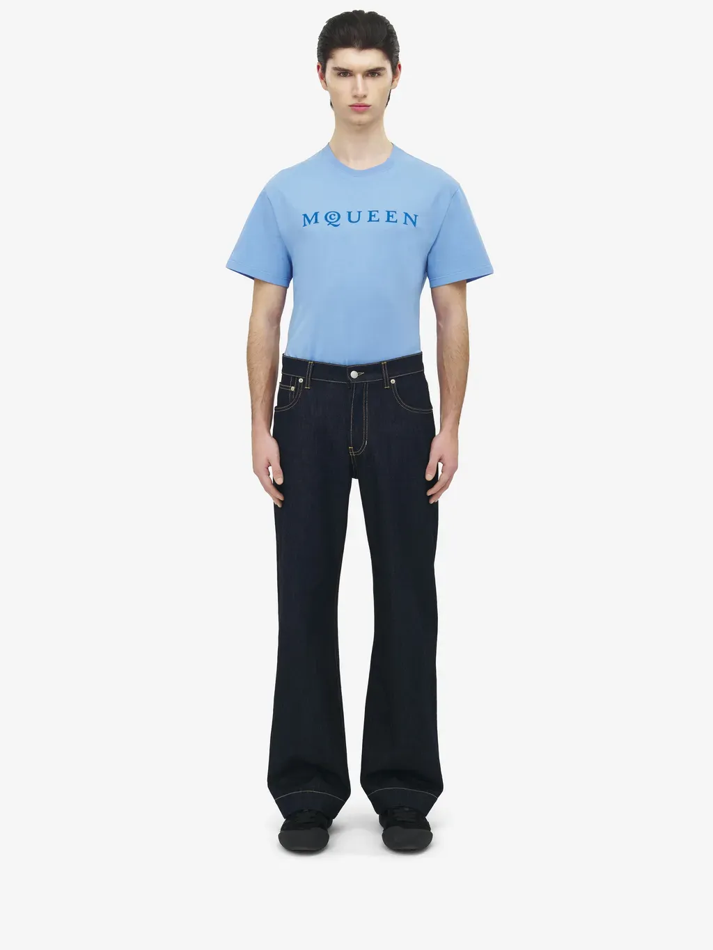 Wide Leg Denim Jeans