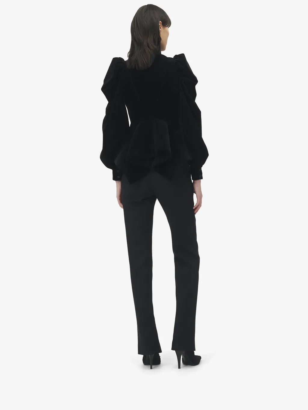 Velvet Panel Jacket