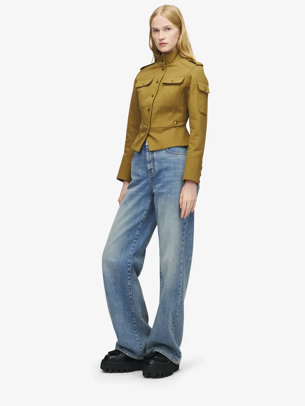 Utility Peplum Jacket