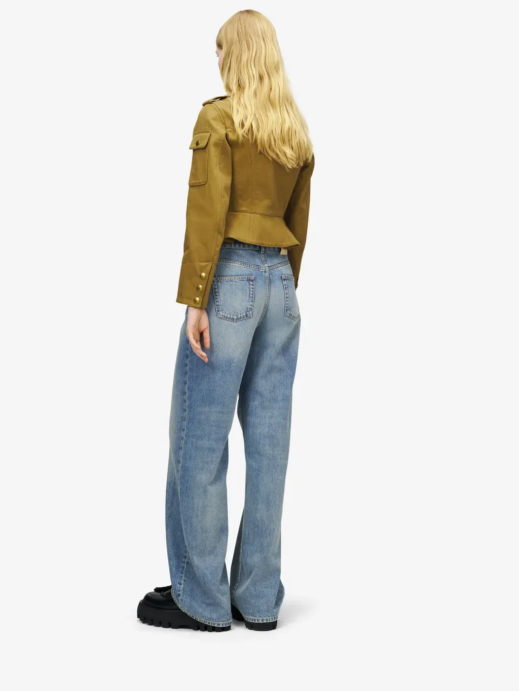 Utility Peplum Jacket