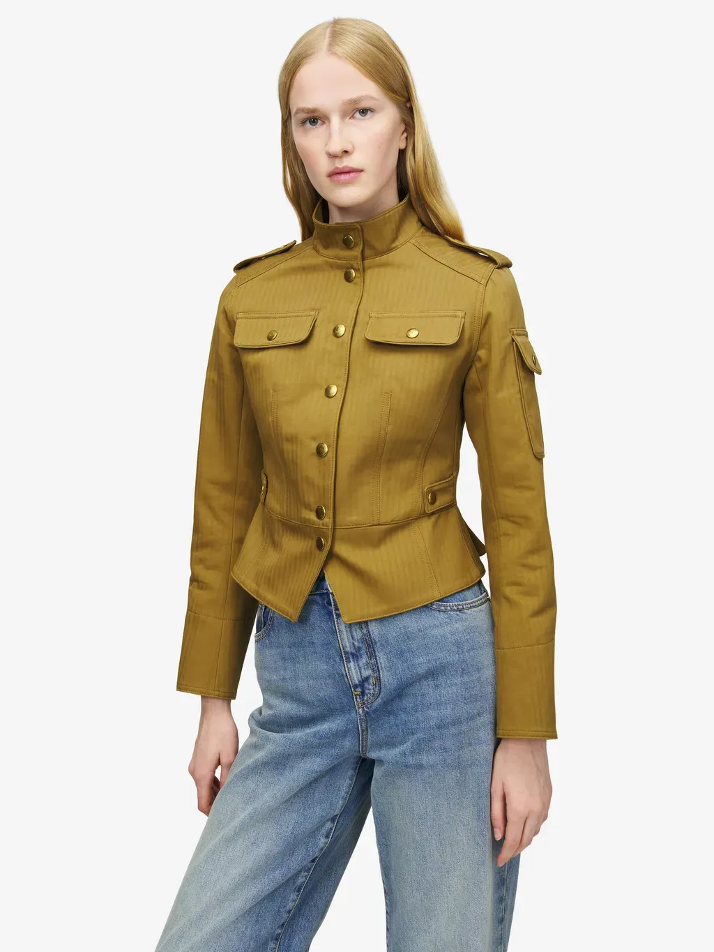 Utility Peplum Jacket