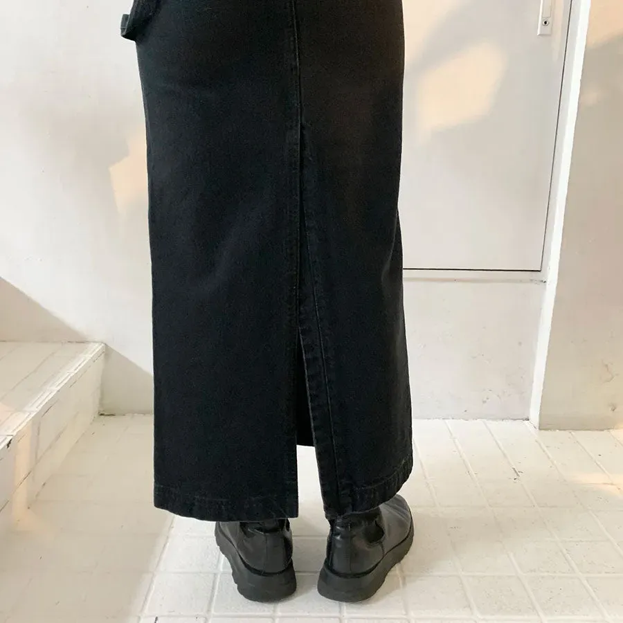 Usa Cotton Maxi Skirt