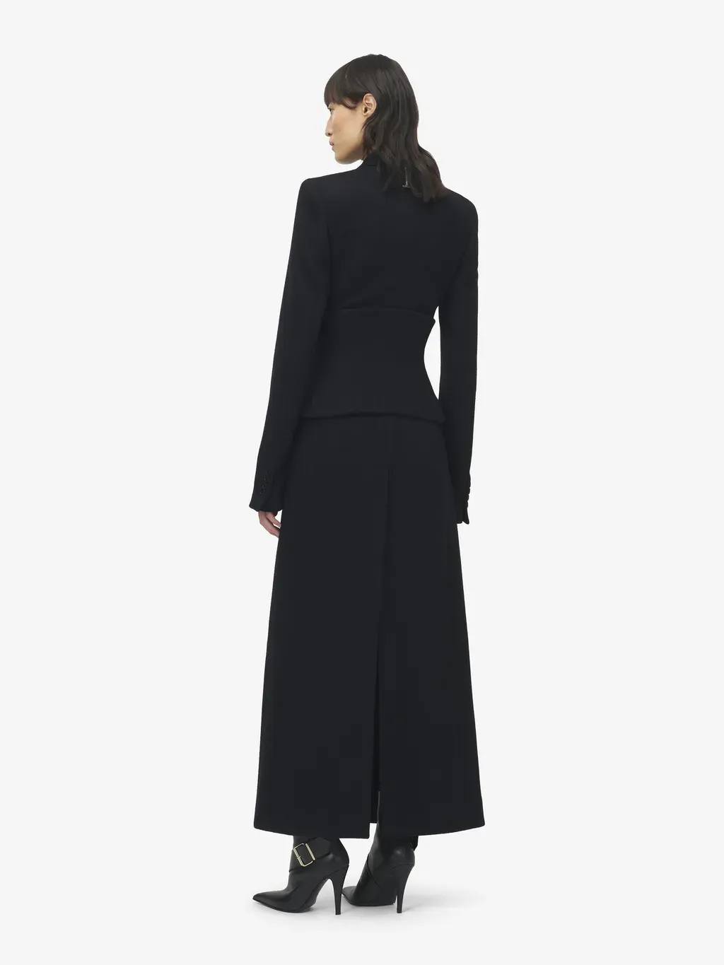 Wool Cashmere Long Coat