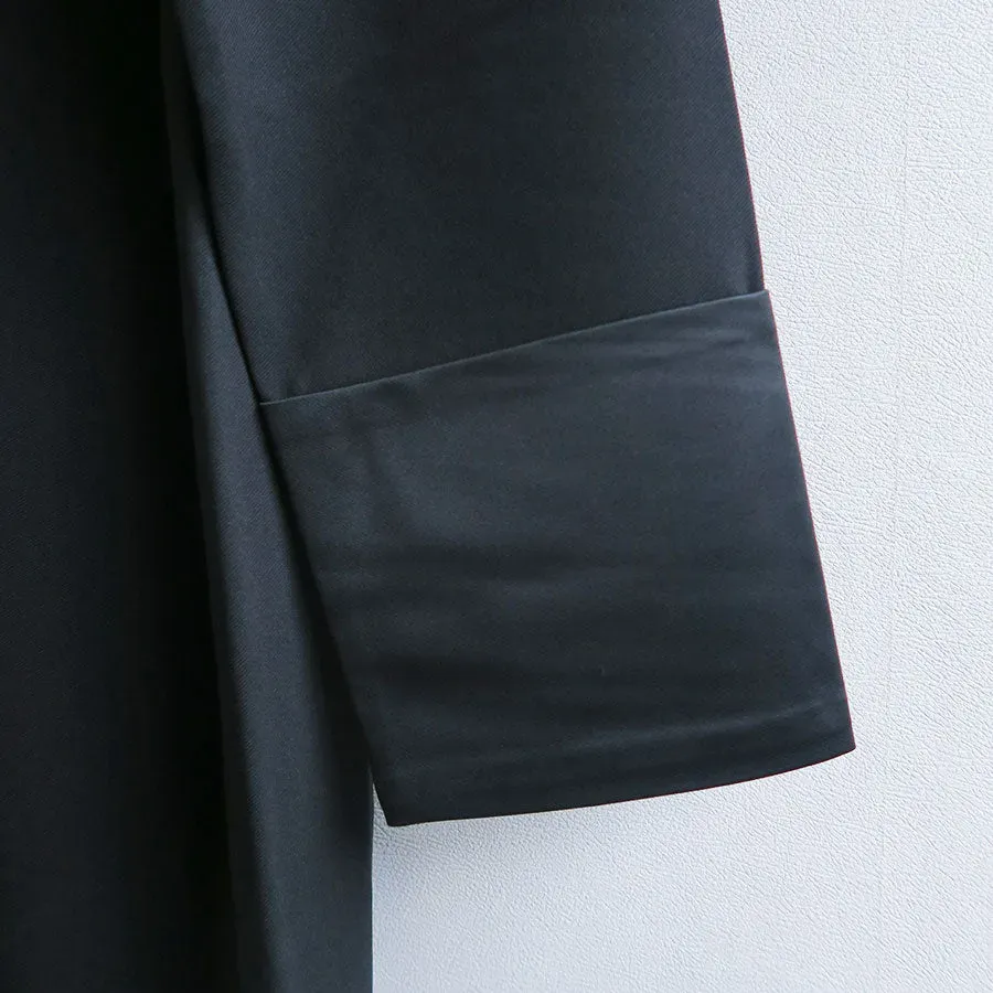 Twill Jersey Dress