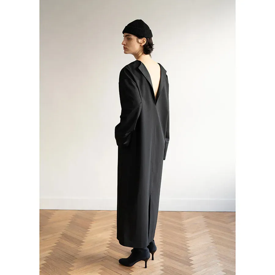 Twill Jersey Dress