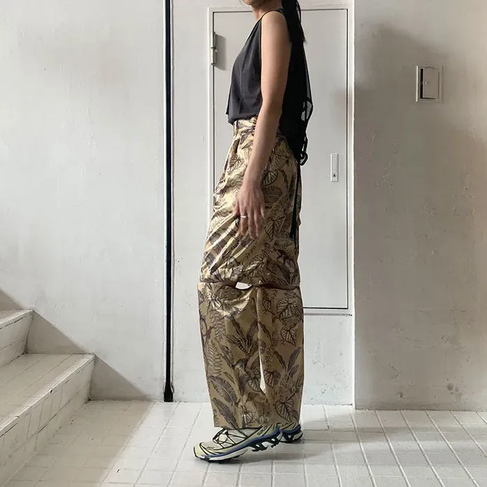 Animal Print 2 Way Pants