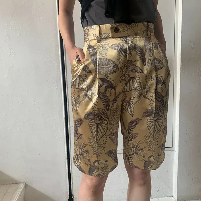 Animal Print 2 Way Pants