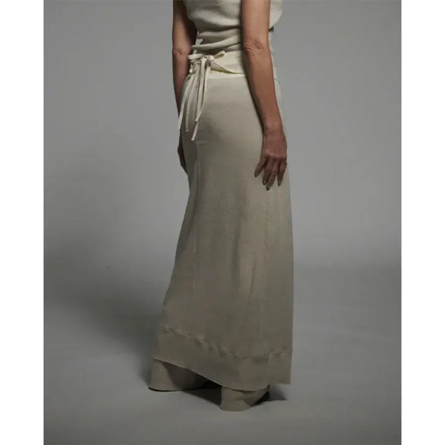 Under Long Skirt