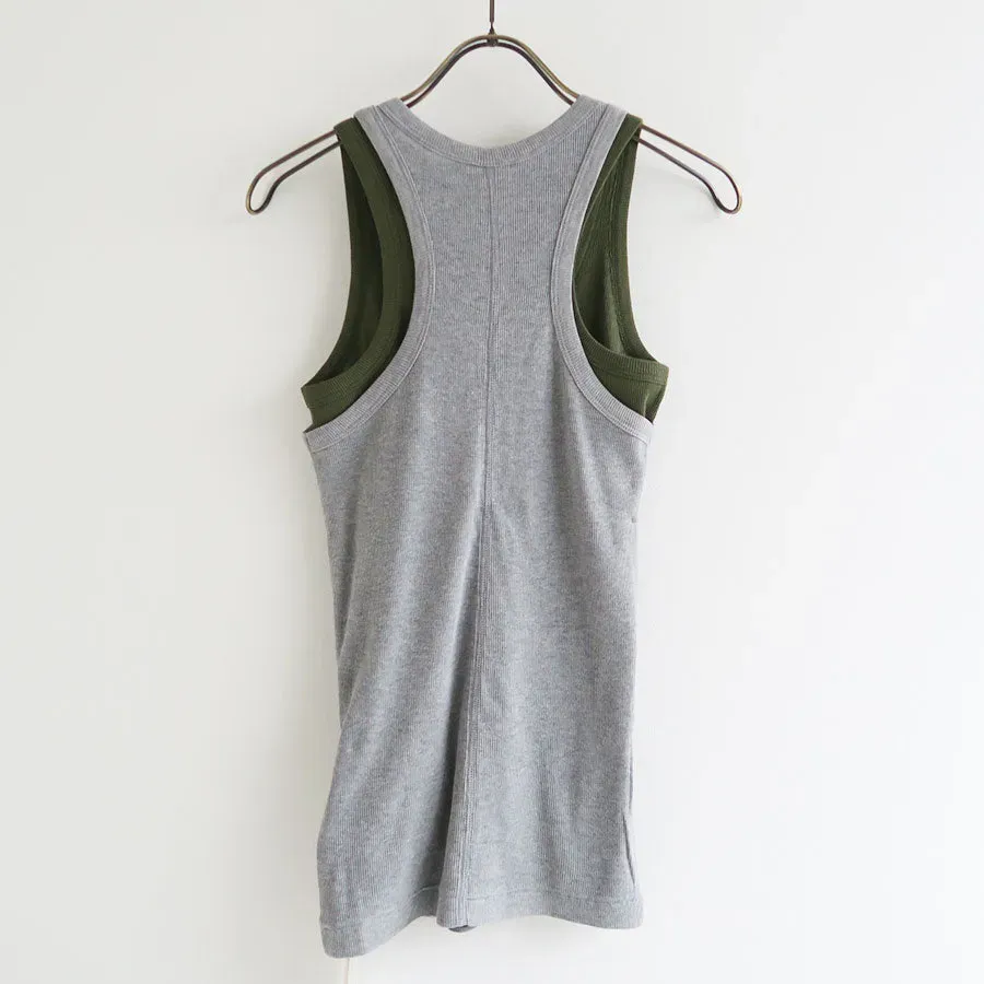 Natural Mix Rib Layered T/T