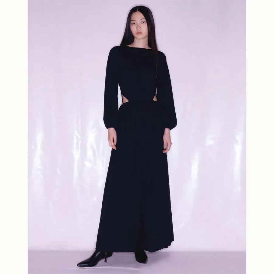 Cut-Out Waist Maxi Dress
