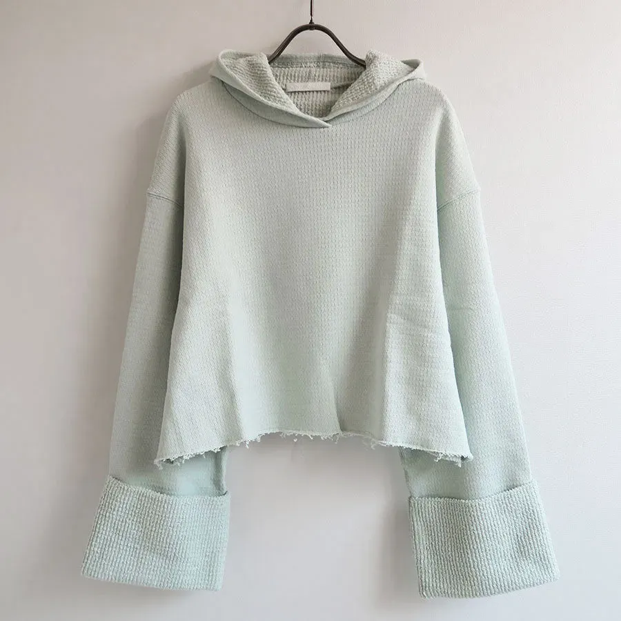 Organic Cotton-Blend Hoodie