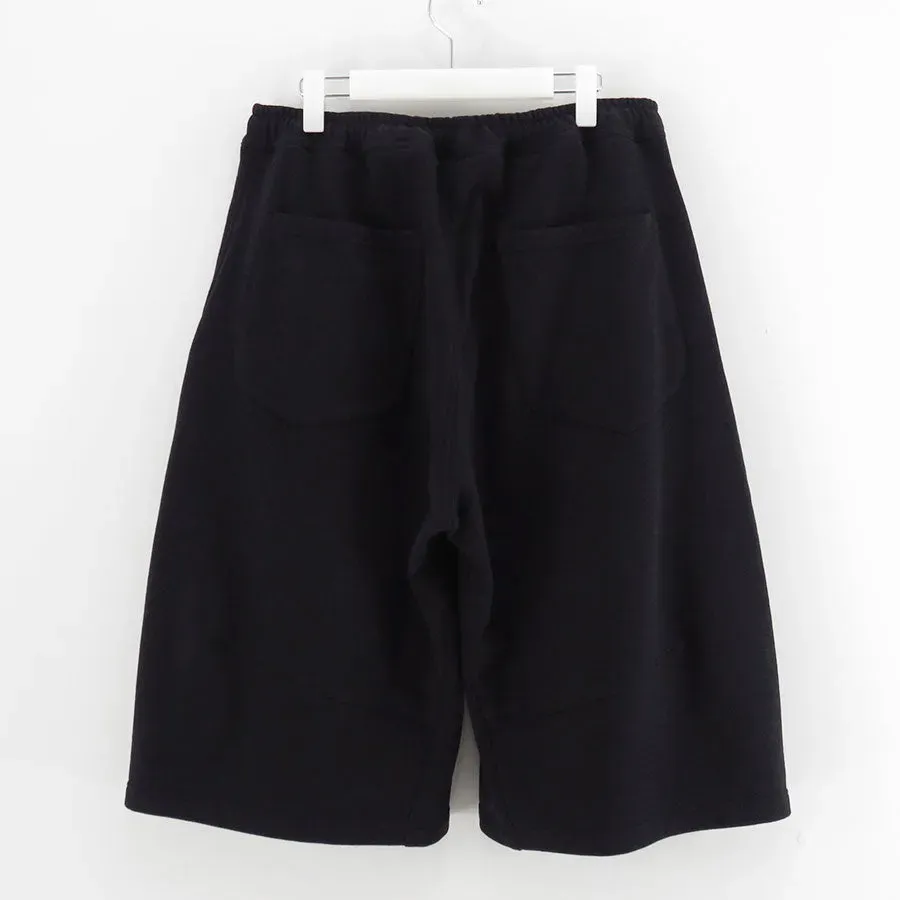 Pleated Balloon Sweat Shorts