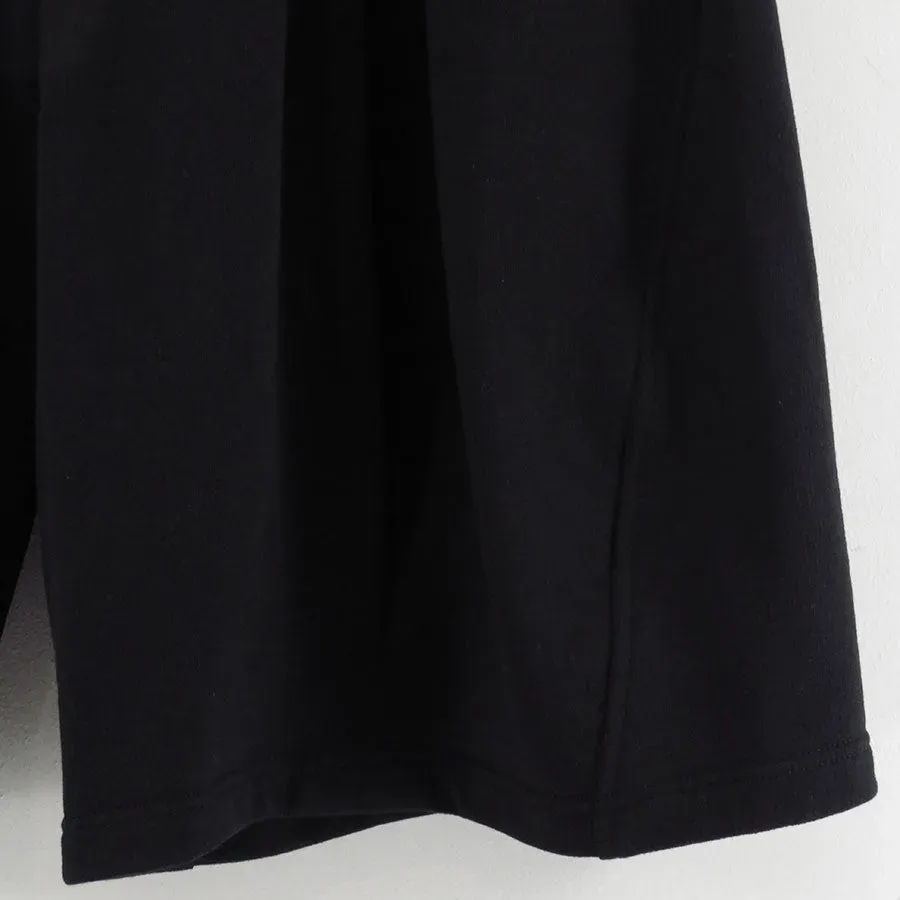 Pleated Balloon Sweat Shorts
