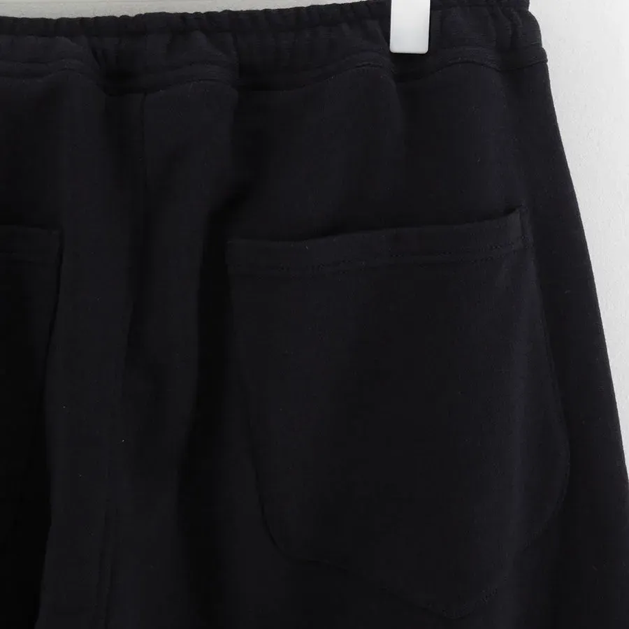Pleated Balloon Sweat Shorts