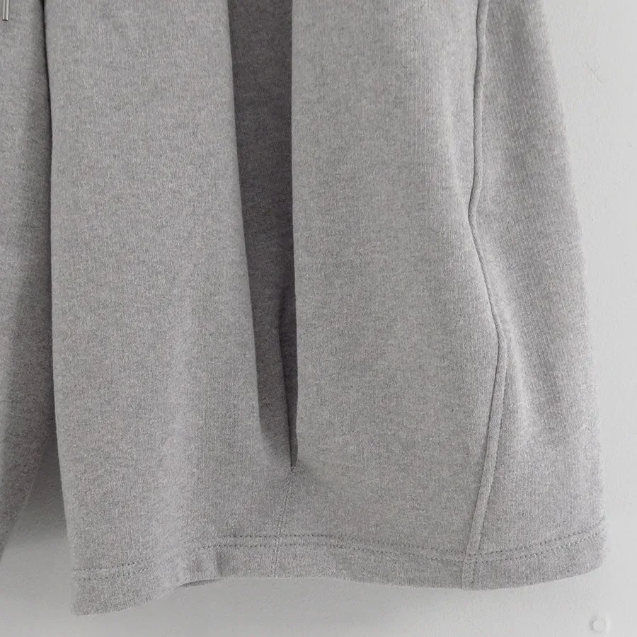 Pleated Balloon Sweat Shorts