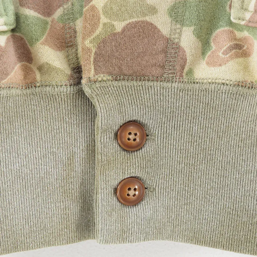 Camo Sweat Cardigan
