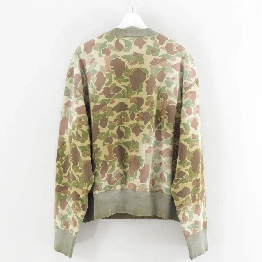 Camo Sweat Cardigan