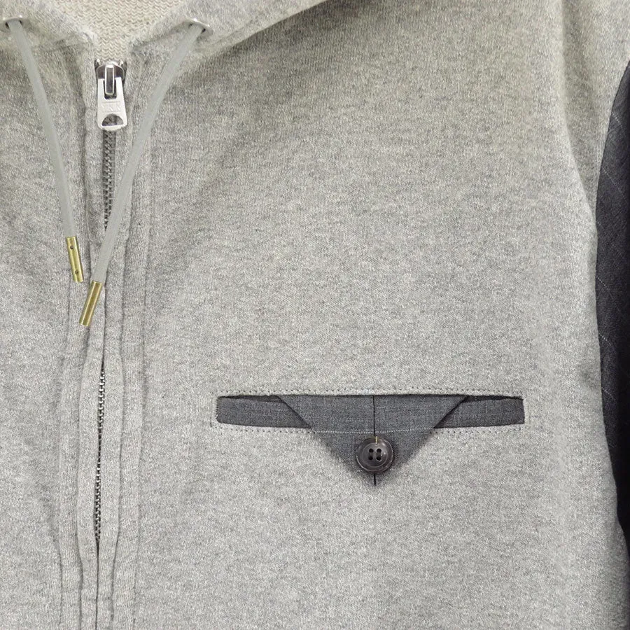 Combination Zip Hoodie
