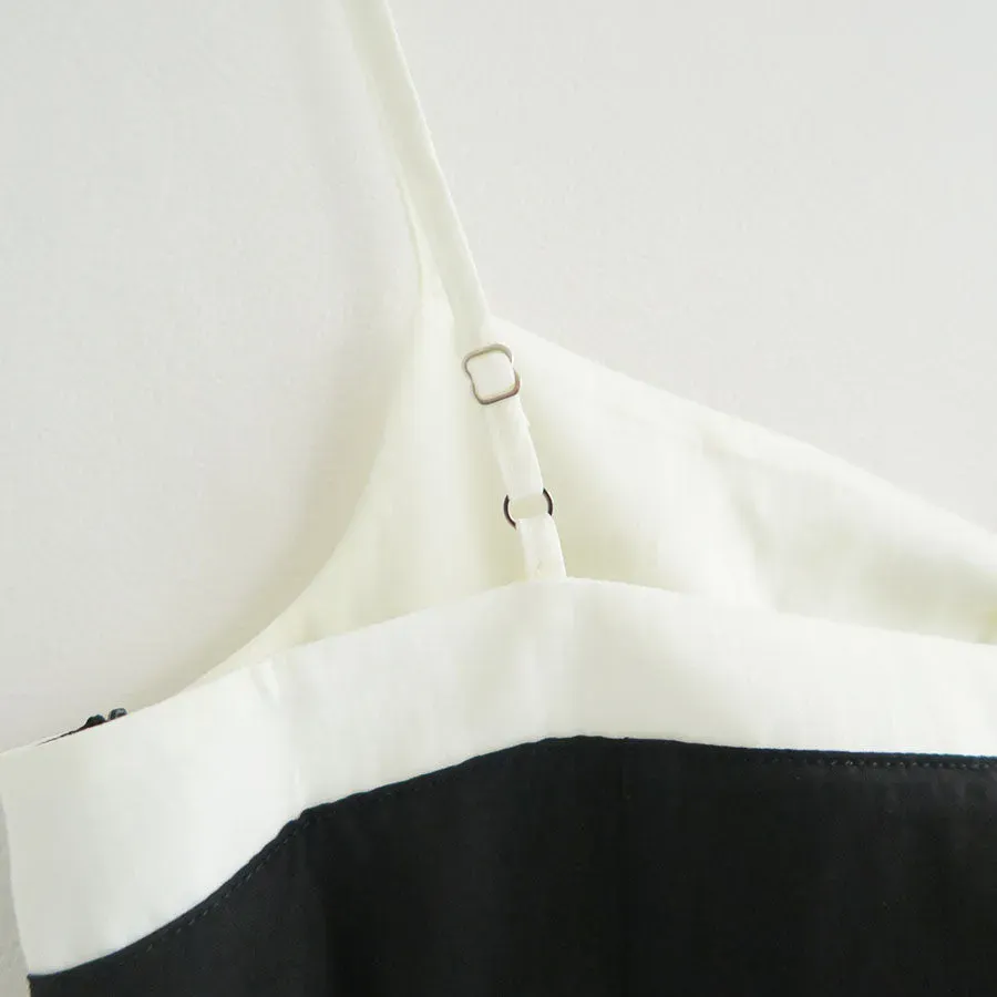 Blocked Camisole Minidress