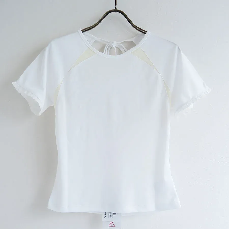 Frill Backless Top