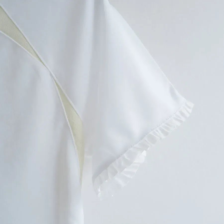 Frill Backless Top