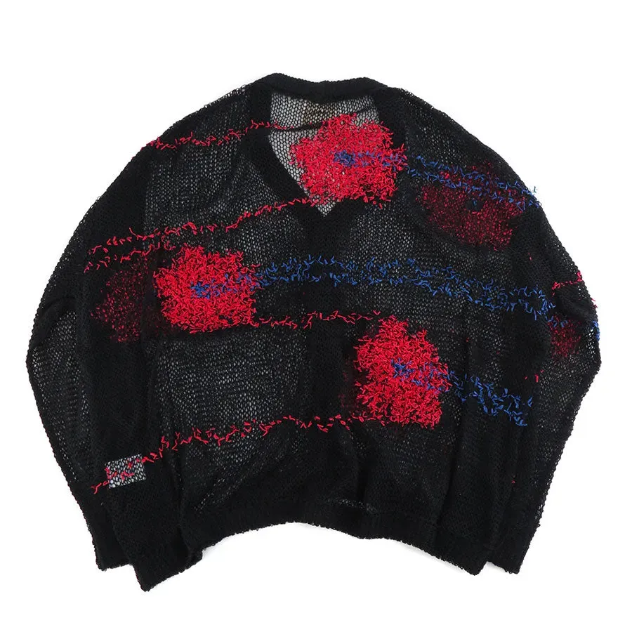 Floating Flower Washi Cardigan
