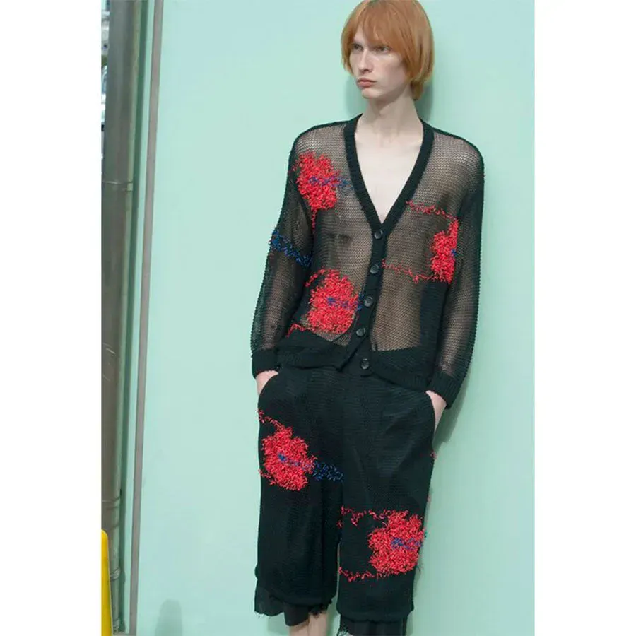 Floating Flower Washi Cardigan