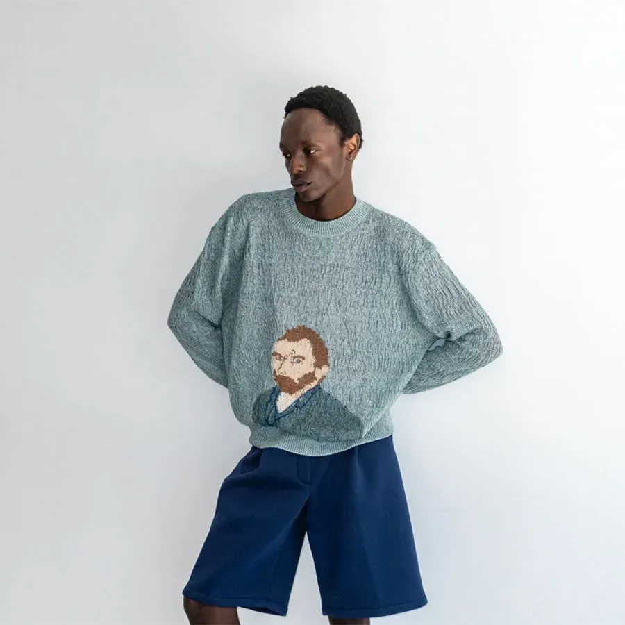 Wavy Linen Van Gogh
