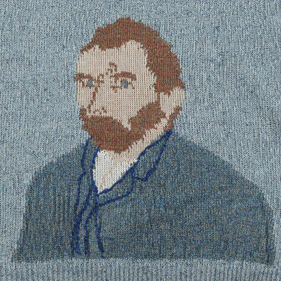Wavy Linen Van Gogh