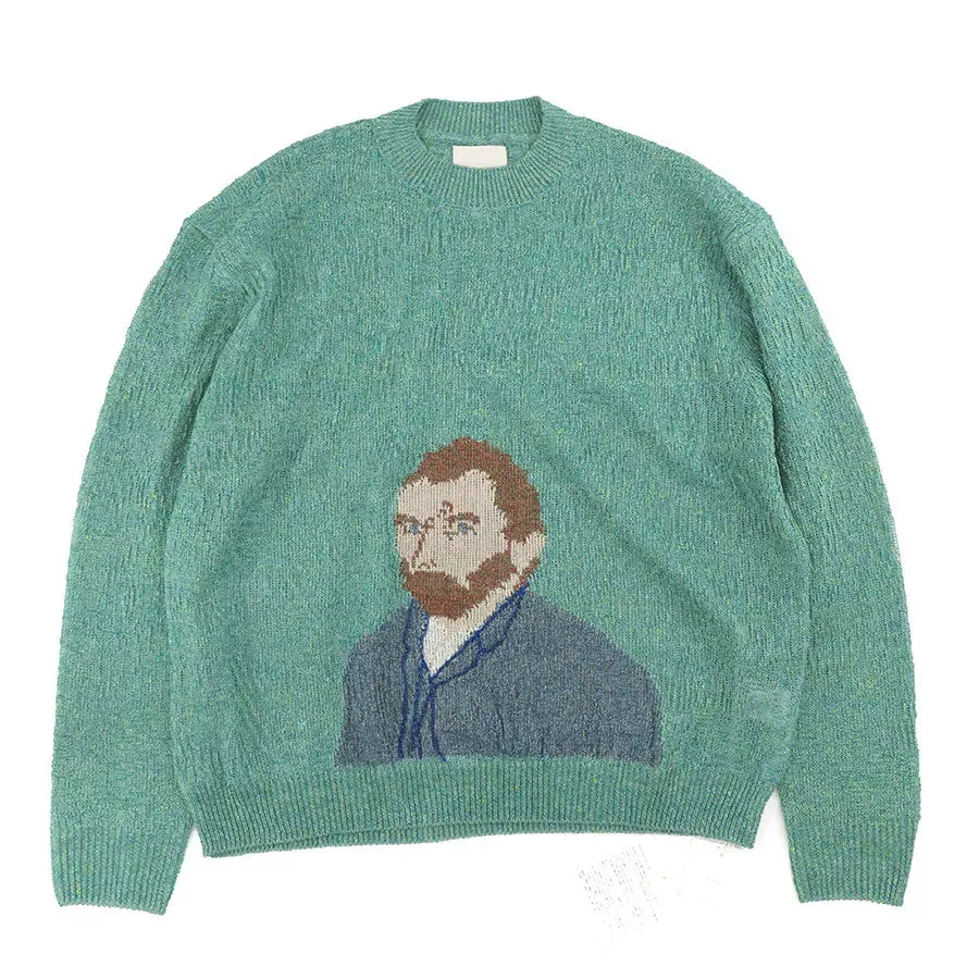 Wavy Linen Van Gogh