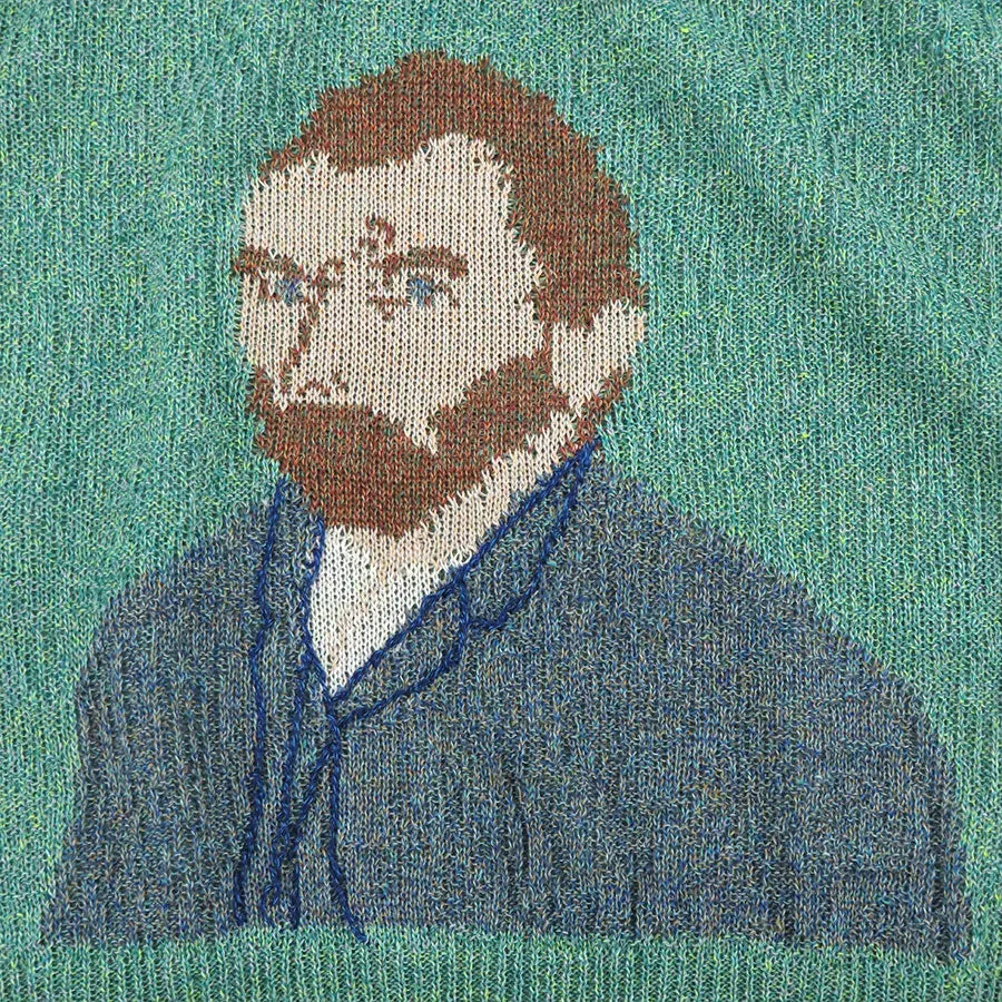 Wavy Linen Van Gogh