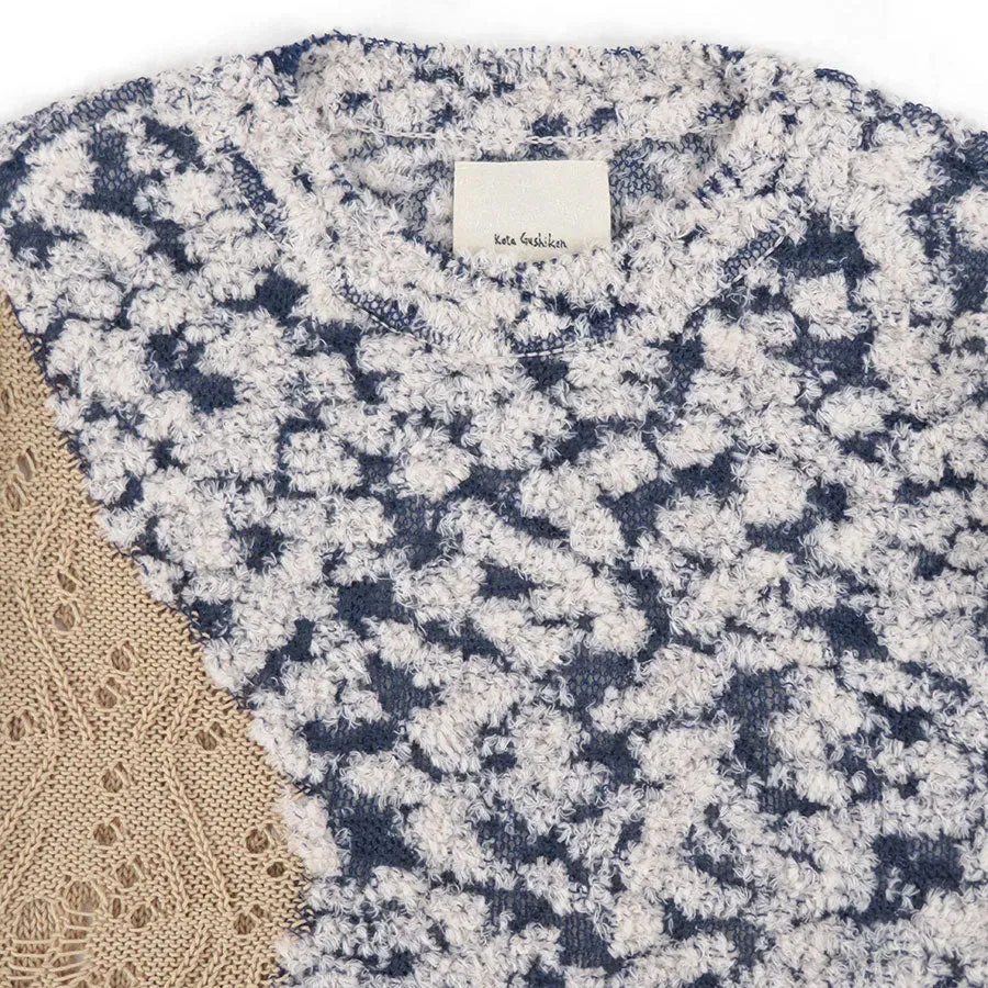 Rough & Gloss Collaged Jumper