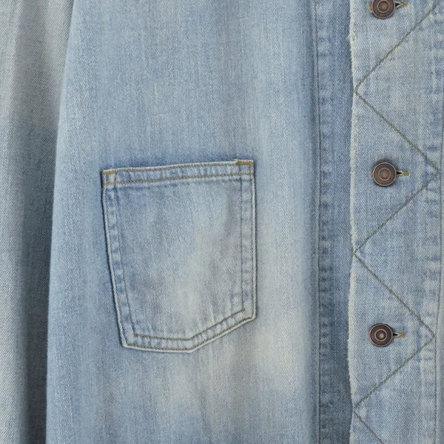 Denim Shirts Coverall