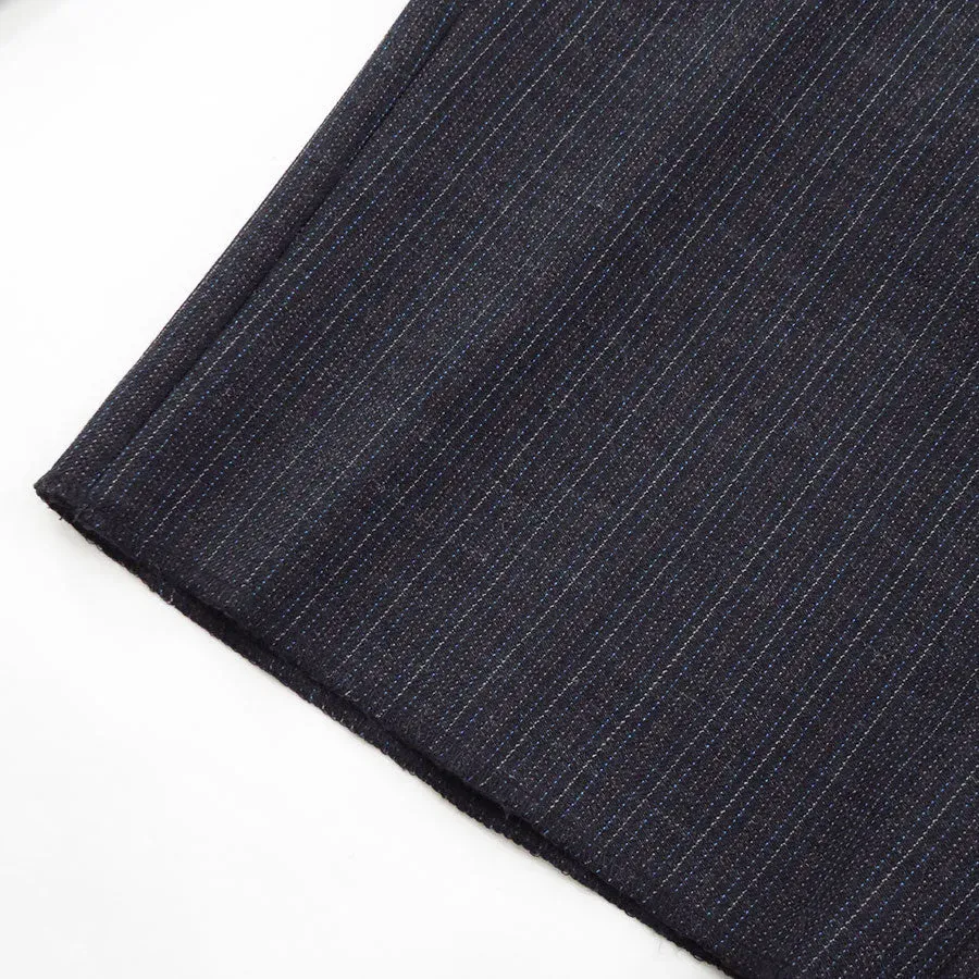 Military Slacks Wool Vintage Stripe