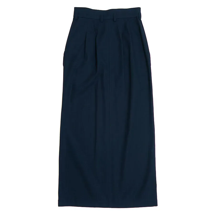 Cording Embroidery Detailed I-Line Skirt