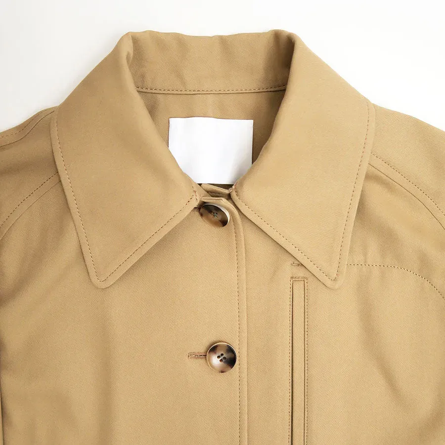 Cording Embroidery Detailed Middle Length Jacket