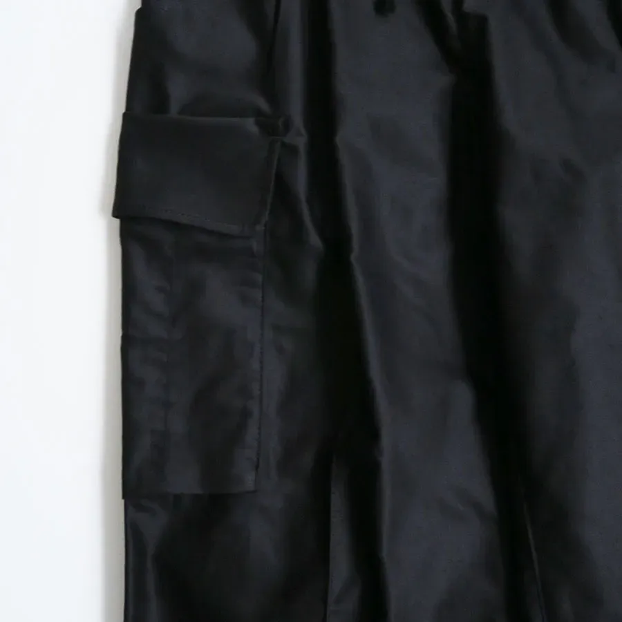 Cotton High Waisted Cargo Trousers