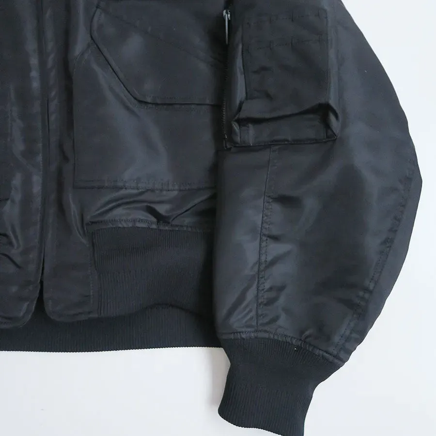Nylon Twill 3D Embroidery Flight Jacket